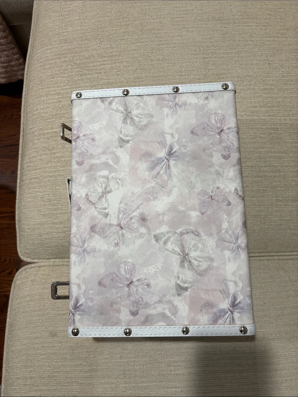 Marshalls Floral Pink & White Decorative Storage Trunks